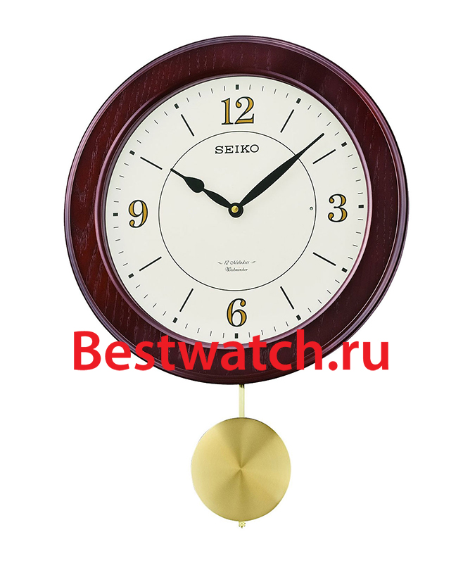 Настенные часы Seiko Clock QXM345B